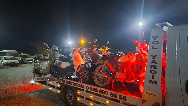 Datça'da motosiklet denetimi: '19 araç trafikten men edildi'