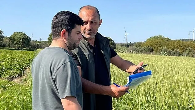 Datça'da tarım arazilerinde üretim planlaması kontrolleri yapıldı