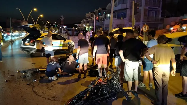 Datça'da trafik kazası: 1 yaralı