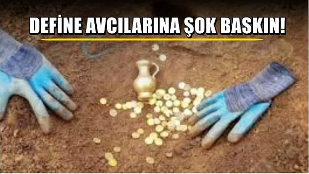 Define avcılarına şok baskın!