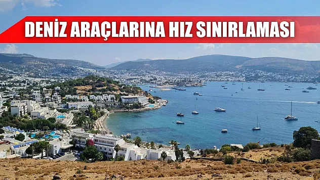 Deniz araçlarına hız sınırlaması