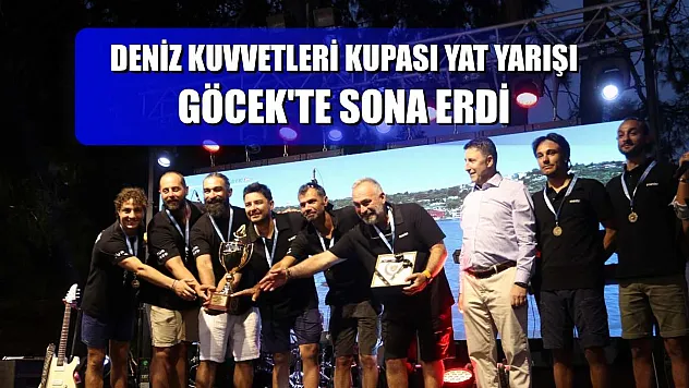 Deniz Kuvvetleri Kupası Yat Yarışı Göcek'te sona erdi