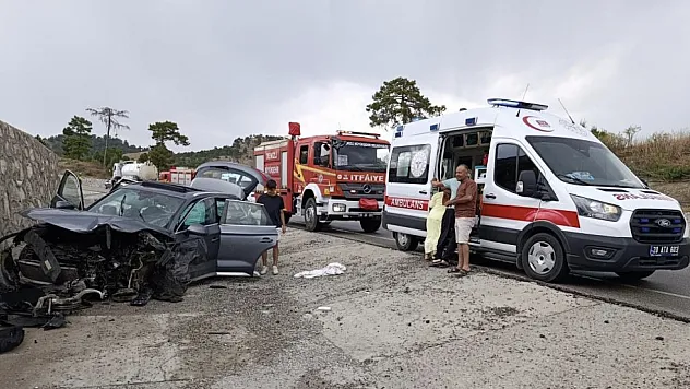 Denizli'de feci kaza: 2 arkadaş hayatını kaybetti