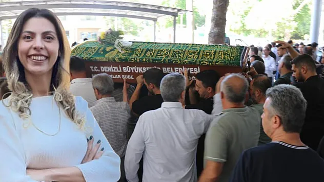 Denizli'de otomobilin çarptığı kadın son yolculuğuna uğurlandı