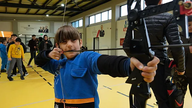 Depremzede çocuklar Altındağ'da keyifli anlar yaşadı