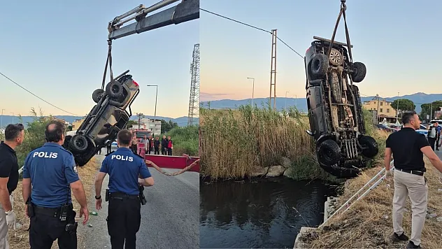 Dereye uçan arazi taşıtındaki 2 genç hayatını kaybetti, 1 yaralı