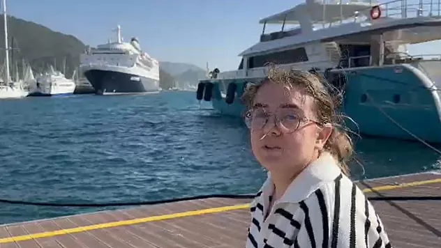 Dev yolcu gemisi bu kez yolcusuz geldi