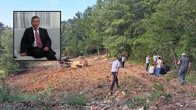 Devrilen traktörün altında kalan çiftçi hayatını kaybetti