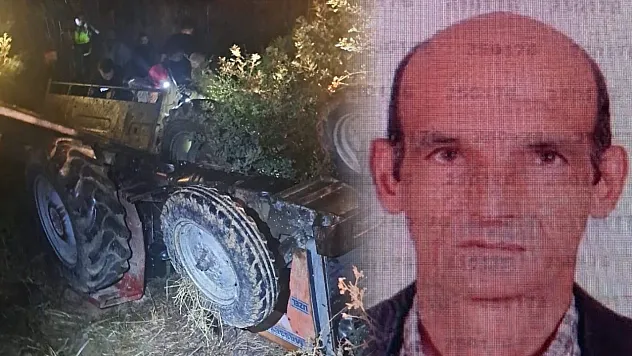 Devrilen Traktörün Altında Kalan Sürücü Hayatını Kaybetti