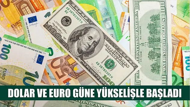 Dolar ve Euro Güne Yükselişle Başladı