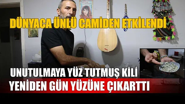 Dünyaca ünlü camiden etkilendi, unutulmaya yüz tutmuş kili yeniden gün yüzüne çıkarttı