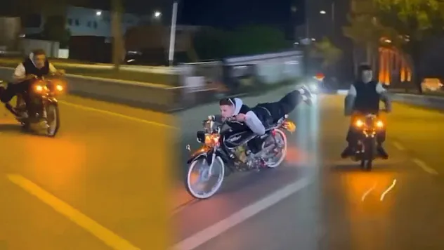 Dünyanın en pahalı uzanması... 200 bin TL ceza yedi, motosikleti bağlandı