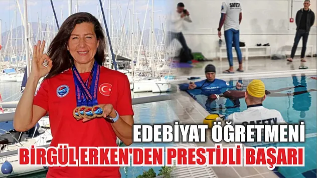 Edebiyat Öğretmeni Birgül Erken'den prestijli başarı