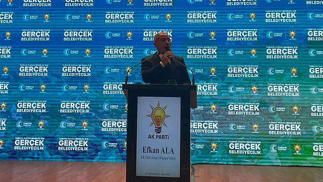 Efkan Ala, Muğla Aday Tanıtım Töreni'nde konuştu