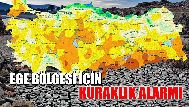 Ege Bölgesi için kuraklık alarmı