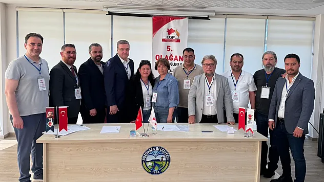 Ege Gazeteciler Federasyonu'nda görev dağılımı tamamlandı