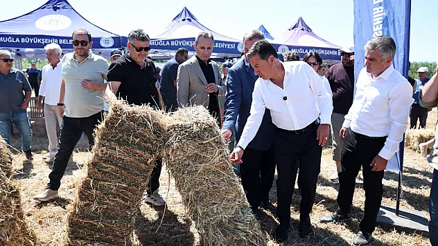 Ekinanbarı'nda üreticinin yükünü hafifleten destek