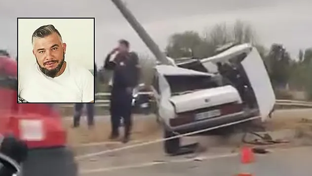 Elektrik direğine çarpan TOFAŞ ikiye bölündü: 1 ölü