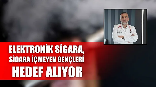 Elektronik sigara, sigara içmeyen gençleri hedef alıyor