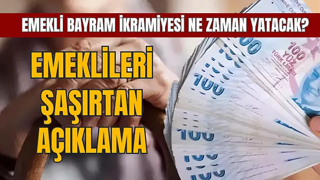 Emekli bayram ikramiyesi ne zaman yatacak? İşte 2024 emekli bayram ikramiyesi ödeme tarihleri