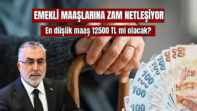 Emekli maaşlarına zam netleşiyor: En düşük emekli maaşı 12500 TL