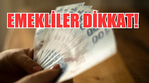 Emekliler dikkat! Yüksek emekli promosyonu almak için son günler 18 bin lira…