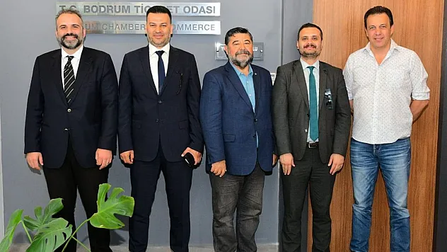 Emlak Katılım Bankası Yöneticilerinden BODTO'ya Ziyaret