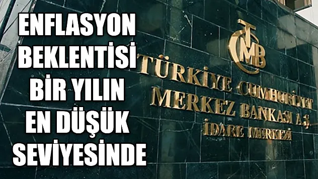 Enflasyon Beklentisi Bir Yılın En Düşük Seviyesinde