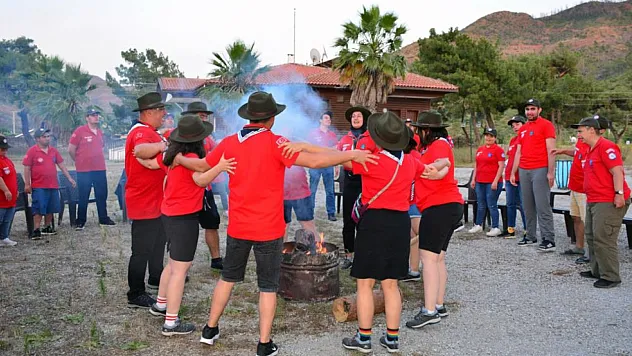 'Engelsiz İzciler' Asparan'da kamp yaptı