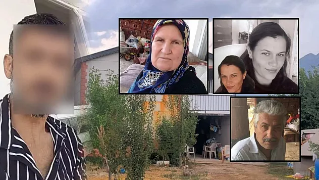 Eşi, kayınvalidesi ve kayınpederini öldüren şüpheli, arazide kaçarken jandarma tarafından yakalandı