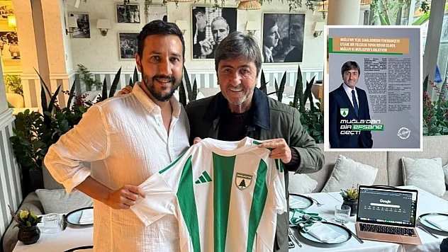 Eski milli futbolcu Dilmen, Muğlaspor Dergisi'nin ilk sayısında yer aldı