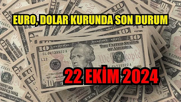 Euro, Dolar kurunda son durum 22 Ekim 2024