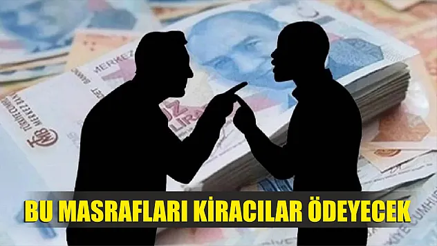 Ev ve Binalardaki Bu Masrafları Kiracılar Ödeyecek