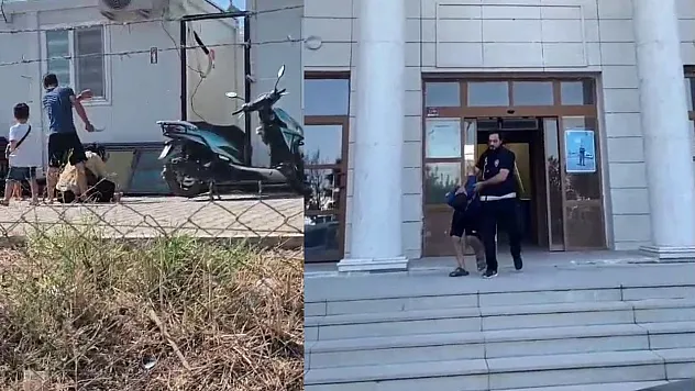 Evlatlarının gözü önünde eli bıçaklı kocasından dayak yiyen kadın şikayetçi olmadı