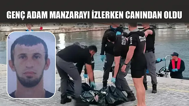Falez faciası! Genç adam manzarayı izlerken canından oldu