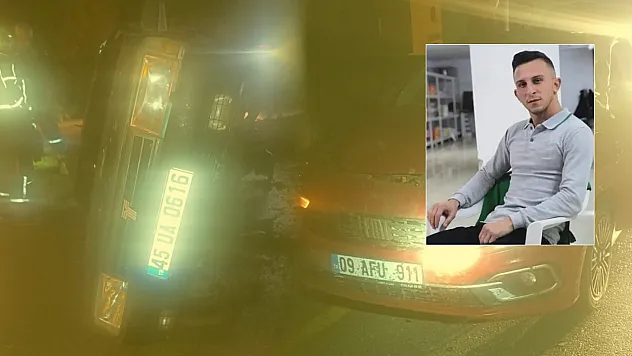 Feci trafik kazası: Genç sürücü hayatını kaybetti