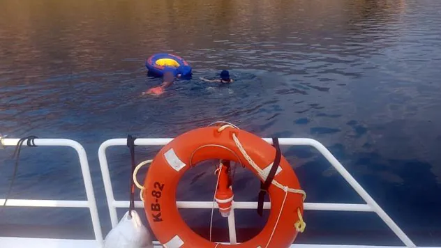 Fethiye Açıklarında Akıntıya Kapılan Biri Çocuk İki Kişi Kurtarıldı