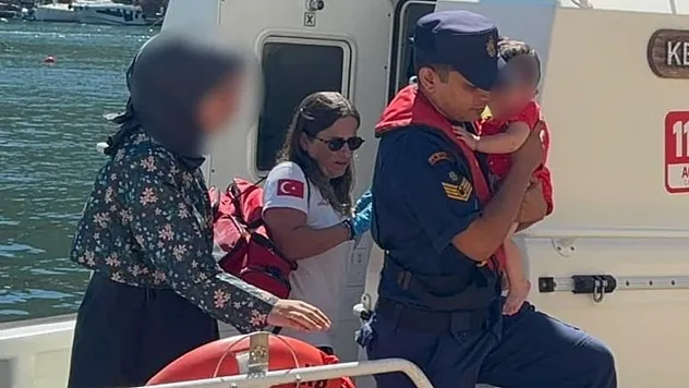 Fethiye Açıklarında Gezi Teknesinde Yaralanan Bebek Kurtarıldı