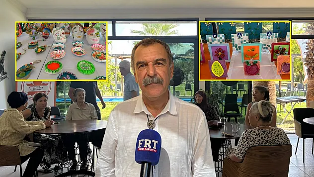 Fethiye Alzheimer Derneği'nden anlamlı sergi: Emekler sanatla buluştu