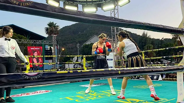 Fethiye Arena Tekin Fight Başladı! Aleyna Nigat Geloğlu ile Emel Oktay Ringe Çıktı