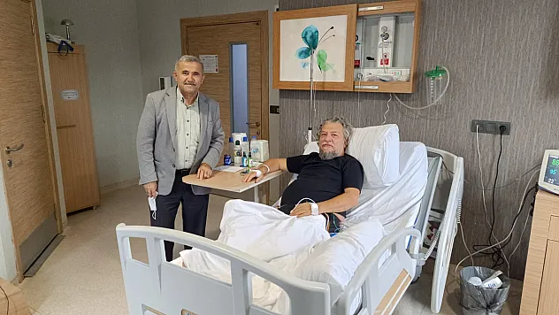 Fethiye Belediye Meclis Üyesi Nuri Öztürk'ten Seda Köktener'e ziyaret