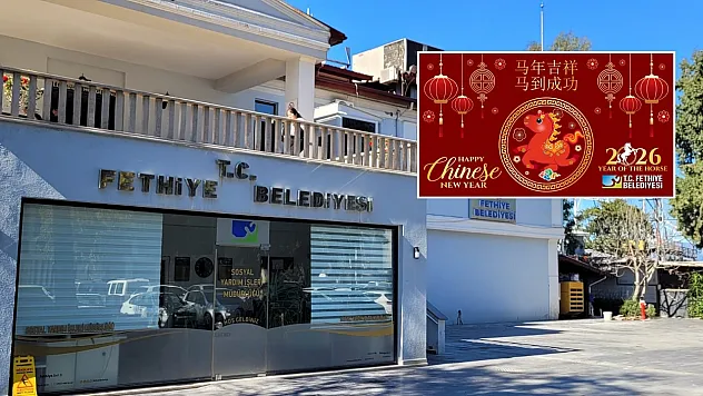 Fethiye Belediyesi'nden Çin Yeni Yılı Kutlaması
