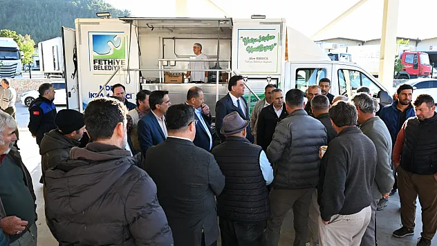 Fethiye Belediyesi'nden Üreticilere Sıcak İkram