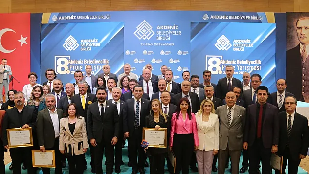 Fethiye Belediyesi'nin projesi Akdeniz Belediyeler Birliği tarafından ödüllendirildi