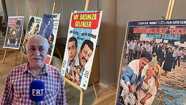 Fethiye Belgesel Günleri'nde sinema afişleri sergisi ilgi görüyor