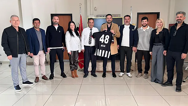 Fethiye Beşiktaş Taraftarlar Derneği'nden Vergi Dairesi'ne Ziyaret