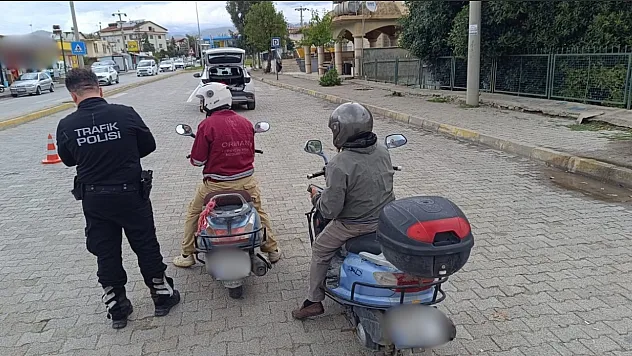 Fethiye Çalıca'da Trafik Denetimi