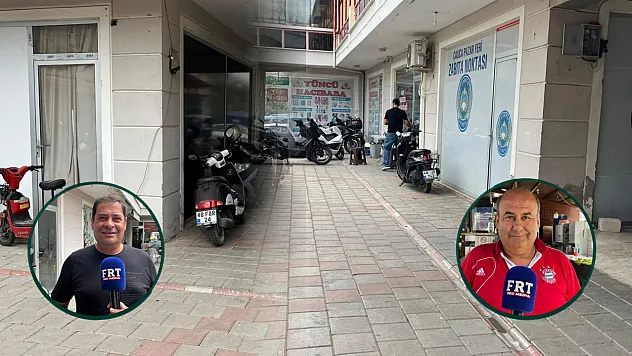 Fethiye Çalıca Kapalı Pazaryeri esnafı motorlardan dertli