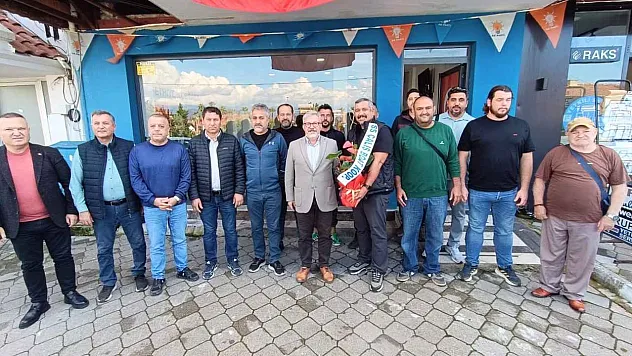 Fethiye Çalış Boat Kooperatifi'nden AK Parti İlçe Başkanlığı'na ziyaret