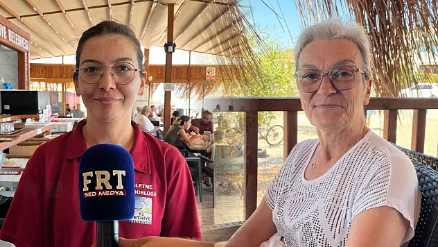 Fethiye Çalış Halk Plajı'nda sezon devam ediyor: 12 ay hizmet verilecek